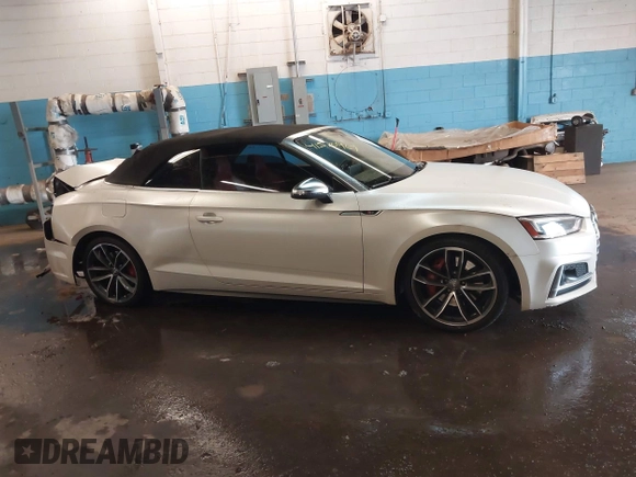 2018 Audi S5 Prestige z VIN WAU24GF55JN013434, wystawiony jako IAAI lot #41570467 z przebiegiem Nie podano mil oraz . Historia ofert i sprzedaży dostępna na DreamBid. Obrazek 13.
