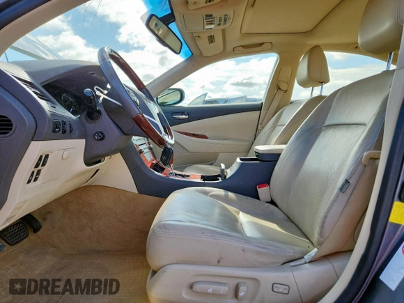 2012 Lexus ES 330 with VIN JTHBK1EG3C2481738, listed as a Copart auction lot 59806295 with 68,707 mi miles and Salvage title. Bid and sale history available at DreamBid. Image 7.