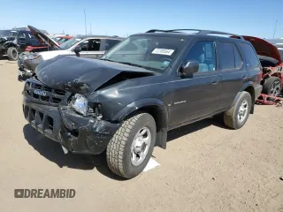 2001 Isuzu Rodeo S with VIN 4S2DM58W914354772, listed as a Copart auction lot 72208564 with 146,507 mi miles and Salvage Title. Bid and sale history available at carsss.com. Image 1.