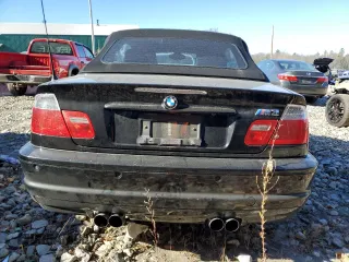 2003 BMW 3 Series M3 with VIN WBSBR93413PK03677, listed as a Copart auction lot 79610934 with 0 mi miles and Salvage Title. Bid and sale history available at carsss.com. Image 6.
