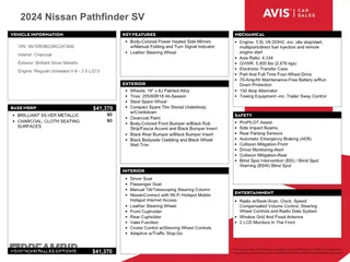 2024 Nissan Pathfinder SV with VIN 5N1DR3BC5RC247800, listed as a Copart auction lot 64248204 with 6,039 mi miles and Non Repairable. Bid and sale history available at carsss.com. Image 13.
