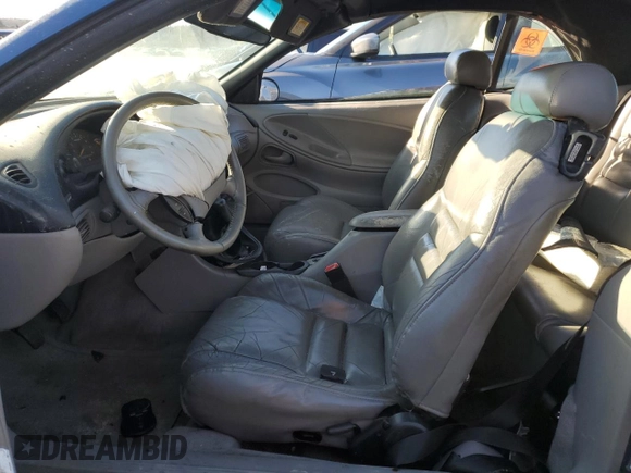 1998 Ford Mustang GT with VIN 1FAFP45X2WF107243, listed as a Copart auction lot 46116355 with 87,830 mi miles and Salvage Title. Bid and sale history available at carsss.com. Image 7.