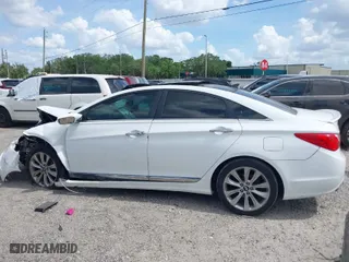 2012 Hyundai Sonata 2.0T SE with VIN 5NPEC4AB9CH424529, listed as a IAAI auction lot 41955159 with 130,027 mi miles. Bid and sale history available at carsss.com. Image 13.