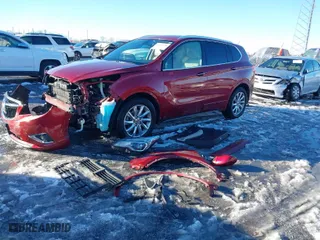 2019 Buick Envision Essence with VIN LRBFXCSA7KD018731, listed as a IAAI auction lot 41247236 with 108,291 mi miles. Bid and sale history available at carsss.com. Image 2.
