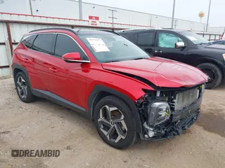 2022 Hyundai Tucson Limited with VIN 5NMJE3AE9NH117679, listed as a IAAI auction lot 41678683 with 35,743 mi miles. Bid and sale history available at carsss.com. Image 1.