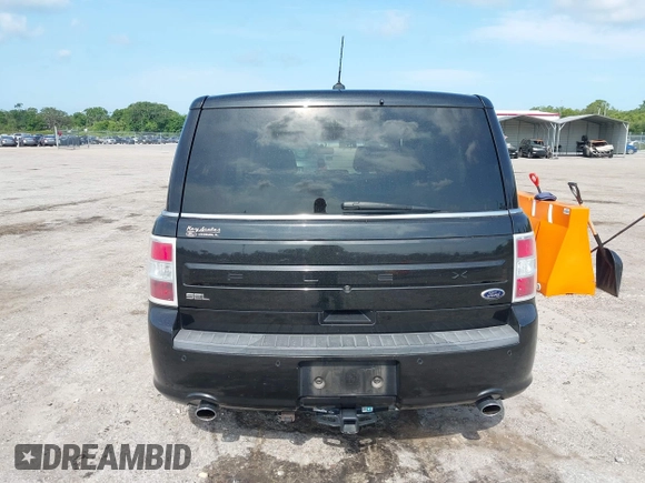 2014 Ford Flex SEL z VIN 2FMGK5C8XEBD13484, wystawiony jako IAAI lot #42235548 z przebiegiem 172 570 mil mil oraz . Historia ofert i sprzedaży dostępna na DreamBid. Obrazek 16.