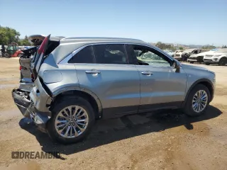 2024 Cadillac XT4 AWD Premium Luxury with VIN 1GYFZDR48RF153128, listed as a Copart auction lot 60712485 with 14,765 mi miles and Salvage title. Bid and sale history available at DreamBid. Image 3.