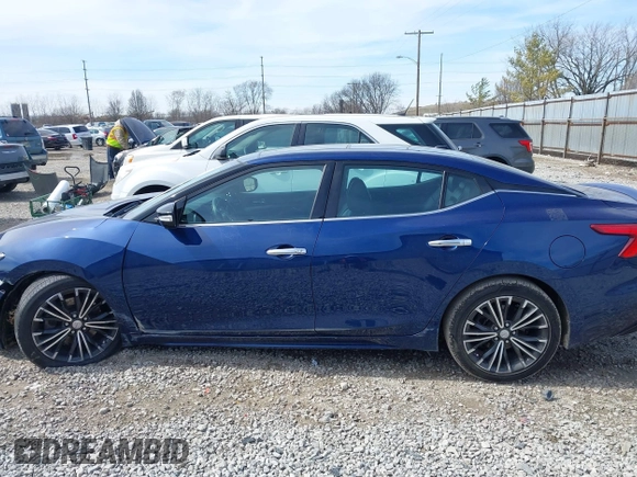 2017 Nissan Maxima SR with VIN 1N4AA6APXHC437102, listed as a IAAI auction lot 41853214 with 98,240 mi miles and . Bid and sale history available at DreamBid. Image 15.