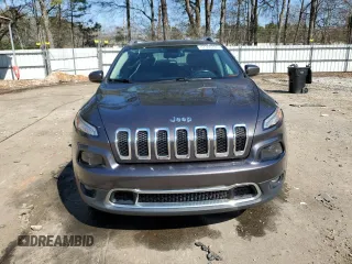 2017 Jeep Cherokee Limited with VIN 1C4PJLDB6HD233183, listed as a Copart auction lot 47366205 with 58,748 mi miles and Salvage Title. Bid and sale history available at carsss.com. Image 5.