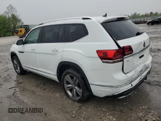 2018 Volkswagen Atlas SE z VIN 1V2PR2CA0JC541021, wystawiony jako Copart lot #55169425 z przebiegiem 149 797 mil mil oraz Szkoda całkowita • Salvage title. Historia ofert i sprzedaży dostępna na DreamBid. Obrazek 2.