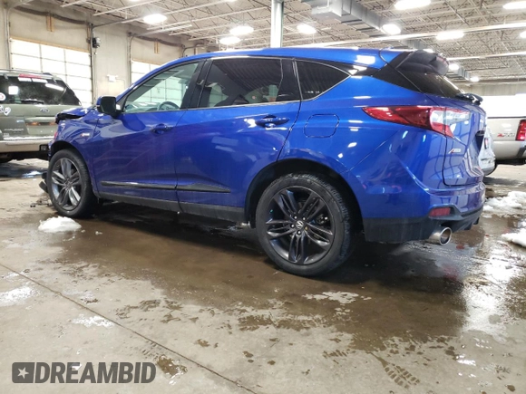 2020 Acura RDX w/A-Spec Pkg with VIN 5J8TC2H64LL023097, listed as a Copart auction lot 39167763 with 35,092 mi miles. Bid and sale history available at carsss.com. Image 2.