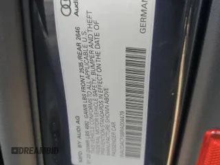 2024 Audi A5 Sportback S line Premium z VIN WAUDACF58RA004479, wystawiony jako Copart lot #48067125 z przebiegiem 5 952 mil mil oraz Szkoda całkowita • Salvage title. Historia ofert i sprzedaży dostępna na DreamBid. Obrazek 12.