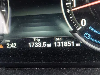 2014 BMW 7 Series 750i xDrive with VIN WBAYB6C55ED224496, listed as a IAAI auction lot 41471012 with 131,851 mi miles. Bid and sale history available at carsss.com. Image 15.
