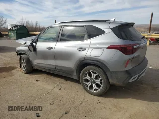 2021 Kia Seltos EX with VIN KNDERCAA3M7072747, listed as a Copart auction lot 44857895 with 87,622 mi miles and Salvage Title. Bid and sale history available at carsss.com. Image 2.