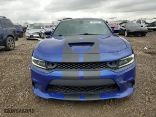 2020 Dodge Charger Scat Pack with VIN 2C3CDXGJ5LH148304, listed as a Copart auction lot 50733835 with 76,578 mi miles and Salvage Title. Bid and sale history available at carsss.com. Image 5.