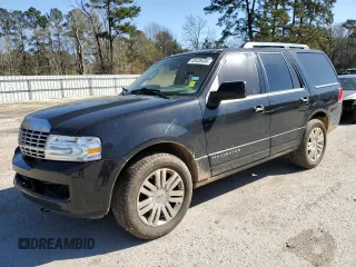 2012 Lincoln Navigator z VIN 5LMJJ2H51CEL09067, wystawiony jako Copart lot #48438495 z przebiegiem 129 111 mil mil oraz Szkoda całkowita • Salvage title. Historia ofert i sprzedaży dostępna na DreamBid. Obrazek 1.