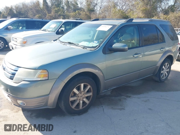 2008 Ford Taurus X SEL с VIN 1FMDK02W58GA20921, выставлен на аукционе IAAI как лот 41490276 с пробегом 180 864 миль миль и . История ставок и продаж доступна на DreamBid. Изображение 2.