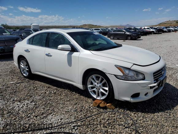 2011 Nissan Maxima S with VIN 1N4AA5AP1BC826972, listed as a Copart auction lot 57512745 with 112,027 mi miles and Salvage title. Bid and sale history available at DreamBid. Image 4.