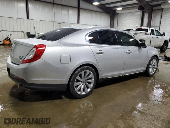 2014 Lincoln MKS with VIN 1LNHL9EKXEG608403, listed as a Copart auction lot 45515075 with 155,508 mi miles and Salvage Title. Bid and sale history available at DreamBid. Image 3.