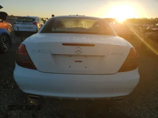 2009 Mercedes-Benz SLK-Class 3.0L with VIN WDBWK54F29F204033, listed as a Copart auction lot 75133864 with 0 mi miles and Salvage Title. Bid and sale history available at carsss.com. Image 6.