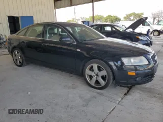 2008 Audi A6 with VIN WAUDH74F08N180187, listed as a Copart auction lot 86252154 with 205,370 mi miles and Clean Title. Bid and sale history available at carsss.com. Image 4.