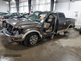 2009 Ford F-150 XL with VIN 1FTPW14V39KC15589, listed as a Copart auction lot 83779544 with 0 mi miles and Salvage Title. Bid and sale history available at carsss.com. Image 1.
