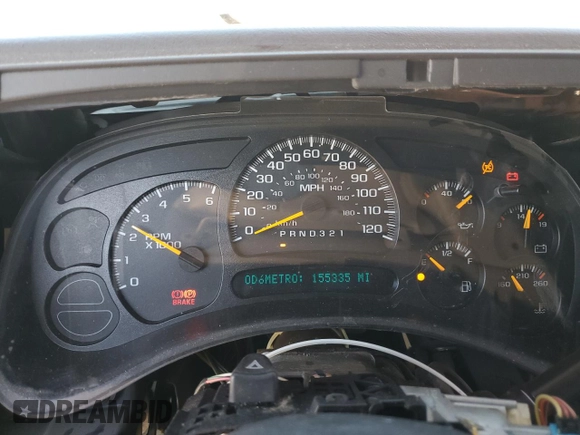 2006 Chevrolet Tahoe LS with VIN 1GNEC13V56R158680, listed as a Copart auction lot 42985465 with 155,335 mi miles and Salvage title. Bid and sale history available at DreamBid. Image 9.