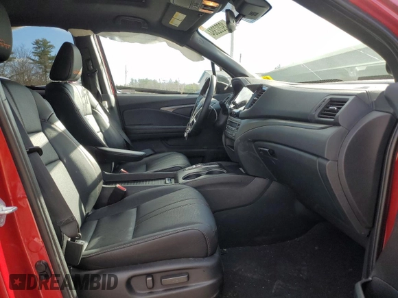 2023 Honda Passport TrailSport with VIN 5FNYF8H61PB029379, listed as a Copart auction lot 49202384 with 15,688 mi miles and Salvage Title. Bid and sale history available at carsss.com. Image 7.