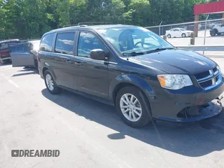 2018 Dodge Grand Caravan SXT z VIN 2C4RDGCG9JR343510, wystawiony jako IAAI lot #42347333 z przebiegiem 142 430 mil mil oraz . Historia ofert i sprzedaży dostępna na DreamBid. Obrazek 1.