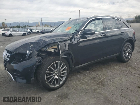 2019 Mercedes-Benz GLC 300 z VIN WDC0G4JB4KV165942, wystawiony jako Copart lot #46959205 z przebiegiem Nie podano mil oraz Szkoda całkowita • Salvage title. Historia ofert i sprzedaży dostępna na DreamBid. Obrazek 1.