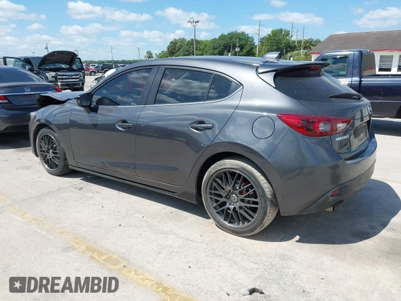 2015 Mazda 3 S Grand Touring with VIN JM1BM1M34F1258936, listed as a IAAI auction lot 42071464 with 100,933 mi miles and . Bid and sale history available at DreamBid. Image 3.