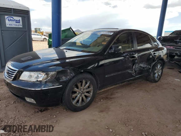 2009 Hyundai Azera Limited с VIN KMHFC46F49A388051, выставлен на аукционе Copart как лот 56252425 с пробегом 177 171 миль миль и Списание • Salvage title. История ставок и продаж доступна на DreamBid. Изображение 1.