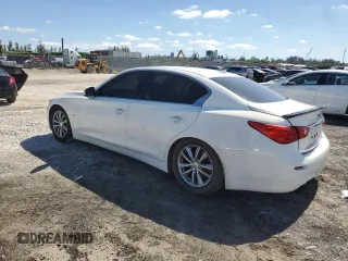 2017 Infiniti Q50 Premium z VIN JN1EV7AP5HM737908, wystawiony jako Copart lot #57037925 z przebiegiem 68 606 mil mil oraz Szkoda całkowita • Salvage title. Historia ofert i sprzedaży dostępna na DreamBid. Obrazek 2.