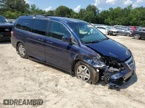 2006 Honda Odyssey EX с VIN 5FNRL38476B032283, выставлен на аукционе Copart как лот 63633145 с пробегом Не указан миль и Списание • Salvage title. История ставок и продаж доступна на DreamBid. Изображение 4.
