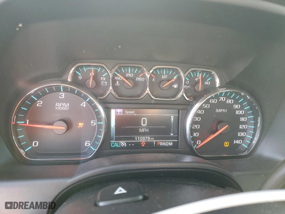 2015 Chevrolet Silverado 1500 LT with VIN 3GCUKREC5FG454610, listed as a Copart auction lot 49826155 with 110,979 mi miles and Salvage Title. Bid and sale history available at carsss.com. Image 9.