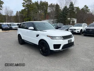 2019 Land Rover Range Rover Sport HSE with VIN SALWR2RV1KA419314, listed as a Copart auction lot 50956835 with 74,030 mi miles and Clean Title. Bid and sale history available at carsss.com. Image 1.