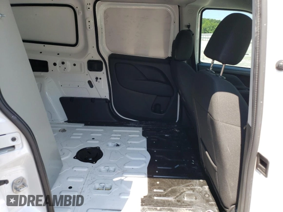 2022 Ram ProMaster City Cargo Tradesman with VIN ZFBHRFAB0N6W56590, listed as a Copart auction lot 63410323 with Not Provided miles and . Bid and sale history available at DreamBid. Image 10.