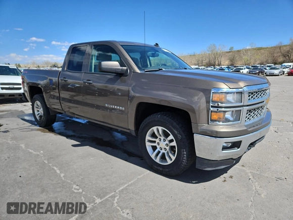 2014 Chevrolet Silverado 1500 LT with VIN 1GCVKREC7EZ361770, listed as a Copart auction lot 53295155 with 152,444 mi miles and Salvage Title. Bid and sale history available at DreamBid. Image 4.
