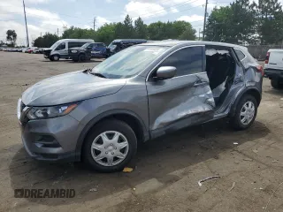 2020 Nissan Rogue Sport SV with VIN JN1BJ1CV1LW267140, listed as a Copart auction lot 57059434 with 83,319 mi miles and Salvage Title. Bid and sale history available at carsss.com. Image 1.