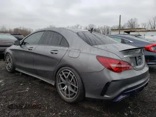 2018 Mercedes-Benz CLA with VIN WDDSJ5CB7JN609659, listed as a Copart auction lot 83111304 with 43,567 mi miles and Salvage Title. Bid and sale history available at carsss.com. Image 2.