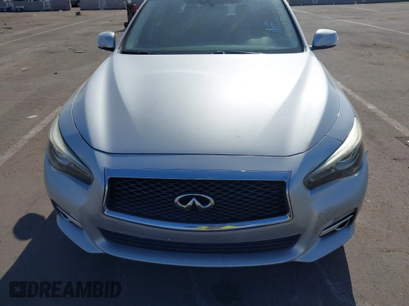 2017 Infiniti Q50 2.0t with VIN JN1CV7AP3HM642206, listed as a IAAI auction lot 41437630 with 122,612 mi miles. Bid and sale history available at carsss.com. Image 12.