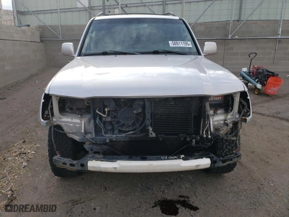 2001 Toyota Land Cruiser with VIN JTEHT05J912005517, listed as a Copart auction lot 50911195 with 273,929 mi miles and Salvage Title. Bid and sale history available at carsss.com. Image 5.