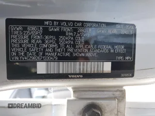 2007 Volvo XC90 I6 z VIN YV4CZ982671330479, wystawiony jako IAAI lot #40791913 z przebiegiem 234 077 mil mil oraz . Historia ofert i sprzedaży dostępna na DreamBid. Obrazek 9.