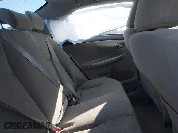 2012 Toyota Corolla L with VIN 2T1BU4EE3CC876841, listed as a IAAI auction lot 41651639 with 124,004 mi miles. Bid and sale history available at carsss.com. Image 8.