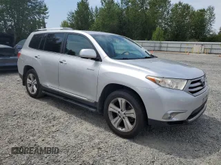 2013 Toyota Highlander Limited с VIN 5TDDK3EH5DS264104, выставлен на аукционе Copart как лот 61415115 с пробегом 110 745 миль миль и Чистый • Clean title. История ставок и продаж доступна на DreamBid. Изображение 4.