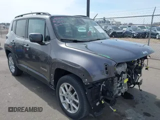 2020 Jeep Renegade Altitude with VIN ZACNJABB1LPK99727, listed as a IAAI auction lot 41859822 with 72,948 mi miles and . Bid and sale history available at DreamBid. Image 1.