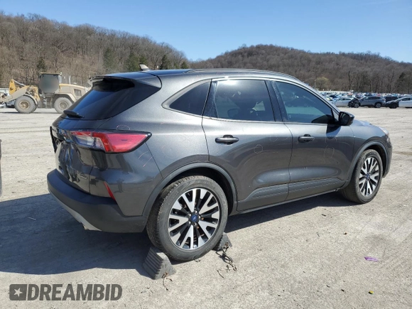 2020 Ford Escape SE Sport Hybrid with VIN 1FMCU9BZ4LUC19926, listed as a Copart auction lot 49586745 with 97,963 mi miles and Salvage Title. Bid and sale history available at DreamBid. Image 3.
