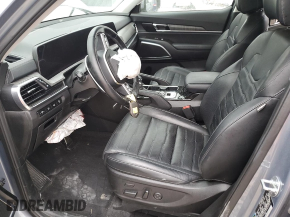 2023 Kia Telluride SX Prestige X-Pro with VIN 5XYP5DGCXPG358461, listed as a Copart auction lot 50064545 with 25,516 mi miles and Salvage title. Bid and sale history available at DreamBid. Image 7.