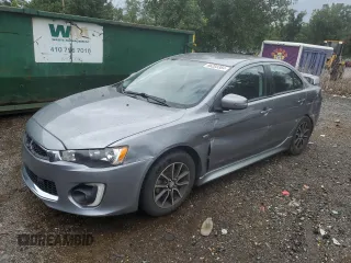 2016 Mitsubishi Lancer SE with VIN JA32V2FW6GU004704, listed as a Copart auction lot 66203384 with 72,453 mi miles and Salvage Title. Bid and sale history available at carsss.com. Image 1.