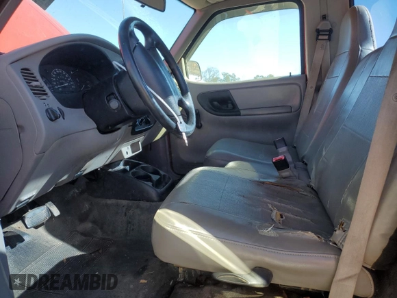 2000 Ford Ranger XL with VIN 1FTYR10V5YPB35200, listed as a Copart auction lot 81781314 with 168,026 mi miles and Salvage Title. Bid and sale history available at carsss.com. Image 7.